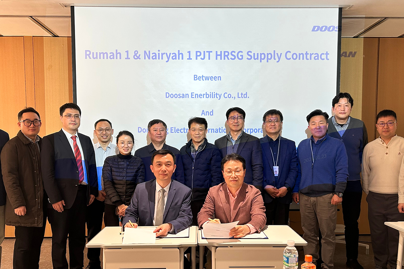 Успешно получает поставщика HRSG от ACWA Power Cat-A, утвержденные и подписанные контракты на поставку HRSG для проектов Saudi Rumah1 (3*M501J) и Nairyah1 (3*M501J)